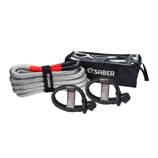 Saber Offroad 12K HDX Heavy Duty Kinetic Recovery Kit
