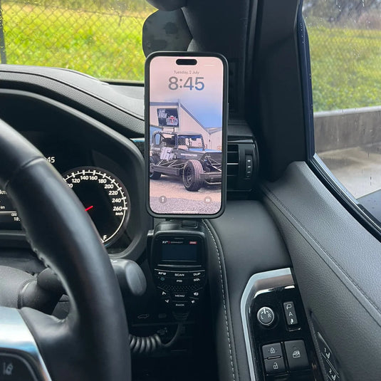 Toyota LandCruiser 300 Series 2021-On Scrub King Phone & UHF Mount