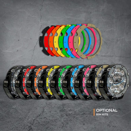 Ultra Vision Lighting Raptor 70 Driving Light Rim Kit