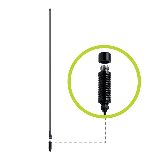 Oricom ANU410 6dBi UHF CB Antenna with Detachable Pole