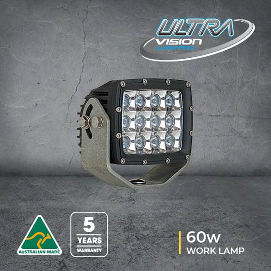 Ultra Vision Atom 60 LED Work Lamp 6"