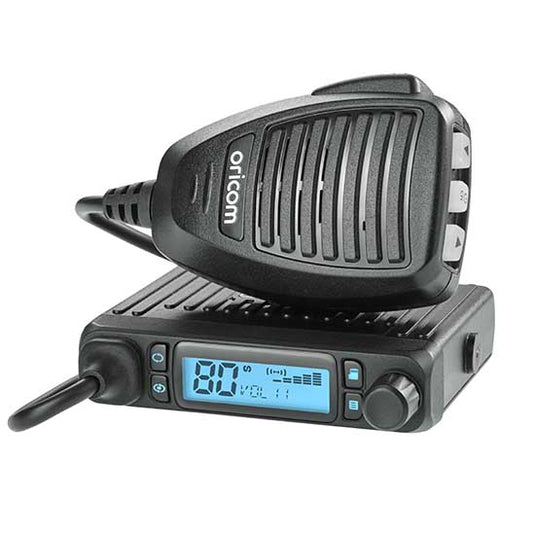 Oricom DTX4300 IP54 Micro Size 5 watt UHF CB Radio side