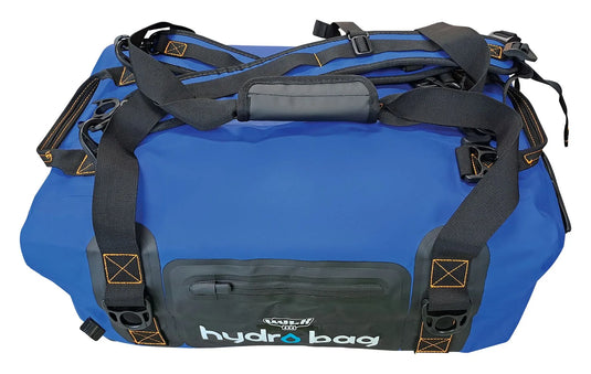 Hulk Hydro Bag 40L – Blue Waterproof Duffel with Shoulder Straps