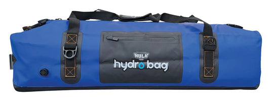 Hulk Hydro Bag 90L – Blue Waterproof Duffel with Shoulder Straps