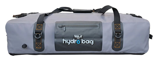 Hulk Hydro Bag 90L – Grey Waterproof Duffel with Shoulder Straps