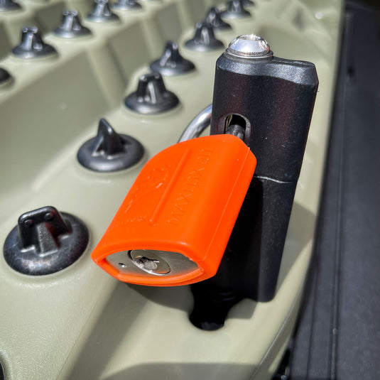 MAXTRAX Maxlox 30 Padlock Installed