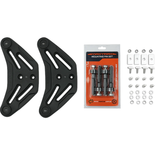 MAXTRAX Flat Rack Mount & Mounting Pin Set-1-2 pairs MKII/Lite