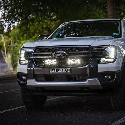 Ultra Vision Ford Next-Gen Ranger Platinum Behind Grille Light Bar Kit