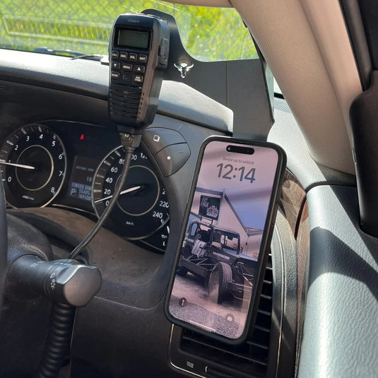 Nissan Patrol Y62 2019-On Scrub King Phone & UHF Mount