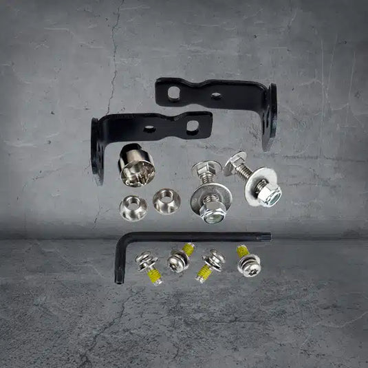 Ultra Vision Nitro Maxx Dual Row Light Bar Side Mount Kit with Anti-Theft Nuts