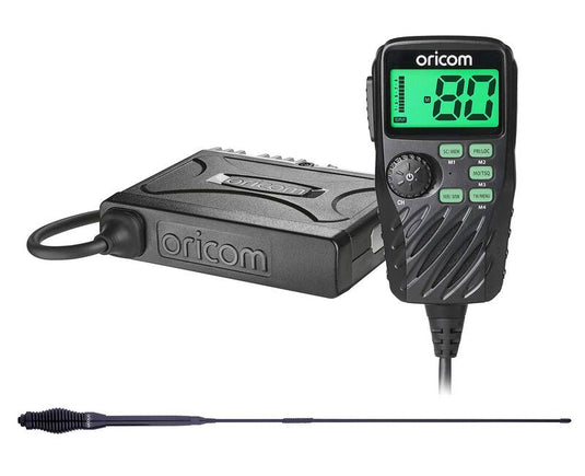 Oricom UHF390TP Touring Pack UHF CB Radio and ANU230 6.5dBi Antenna