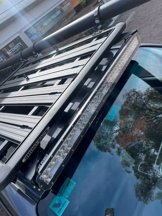 Ultra Vision Nitro Maxx Light Bar Brackets to suit Rhino Pioneer Platform (below rack)