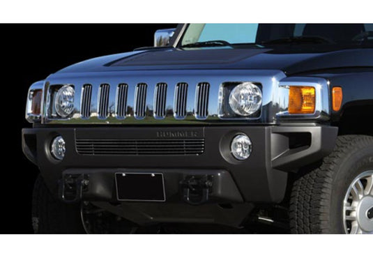 Hummer H3 Billet Upper Grille Inserts x 7 Polished