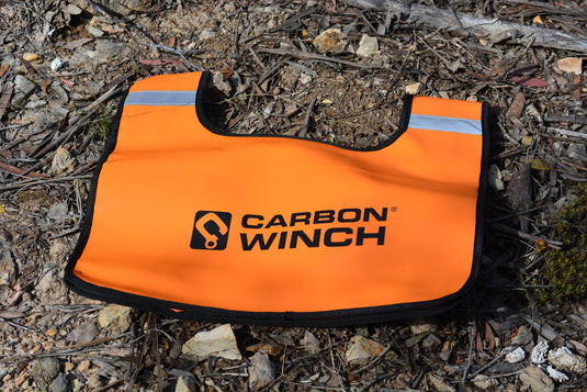 Carbon Offroad Winch Line Damper Blanket