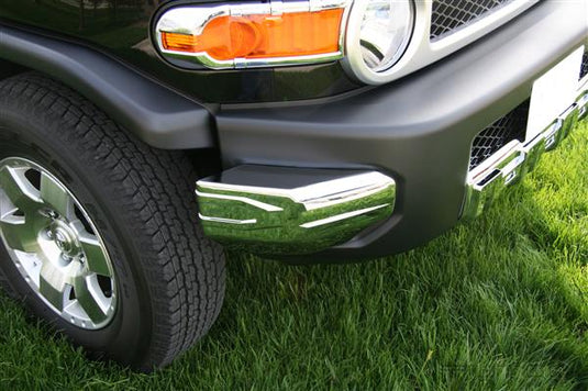 Toyota FJ Cruiser 2007-2016 Chrome Front Bumper Covers