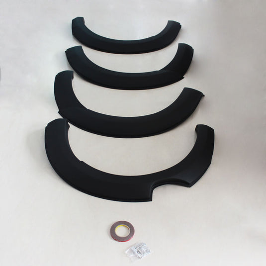 Ford Ranger Mk2 Fender Flares Texture Matte Black