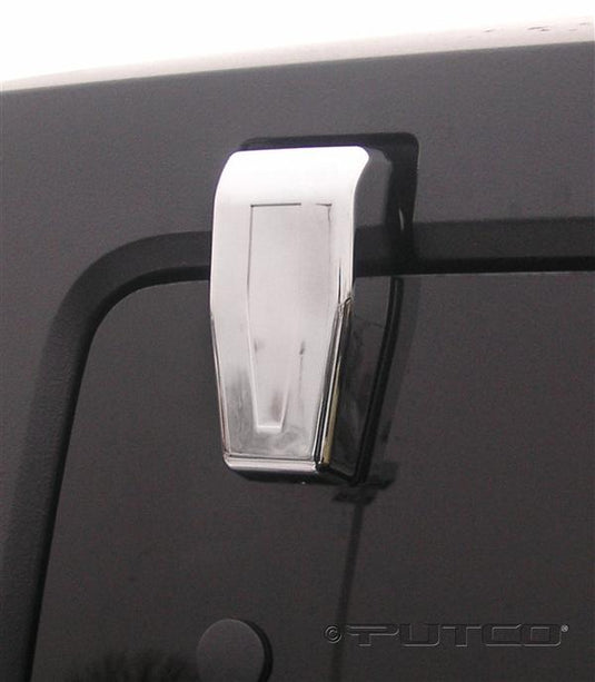 Jeep Wrangler JK 2007-2018 Chrome Hinge Covers Upper (Pair)