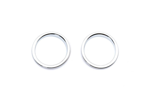 Jeep Wrangler JK 2007-2018 Chrome Turn Signal Lamp Rings (Pair)