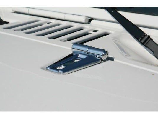 Putco Jeep Wrangler JK Chrome Hood & Hinge Covers