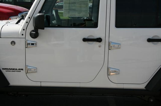 Putco Jeep Wrangler JK Chrome Hood & Hinge Covers