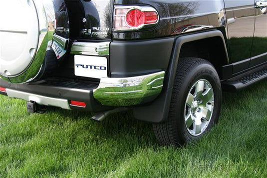 Toyota FJ Cruiser 2007-2016 Chrome Rear Bumper Corners