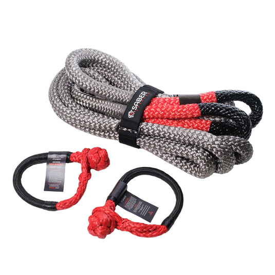 Saber Offroad 12K Heavy Duty Kinetic Recovery Kit