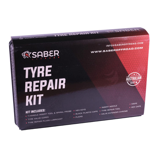 Saber Offroad Tyre Repair & Safety Kit Bundle