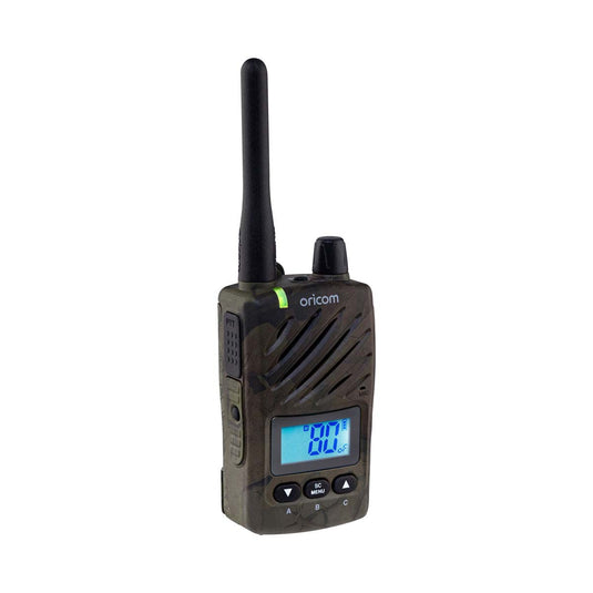 Oricom ULTRA550 CAMO Waterproof 5-Watt Handheld UHF CB Radio