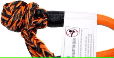 Carbon Offroad Tyre Deflator & Soft Shackle