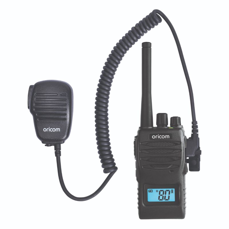 Load image into Gallery viewer, Oricom UHF5400BK-SPK 5 Watt Handheld UHF CB Radio with Speaker Microphone
