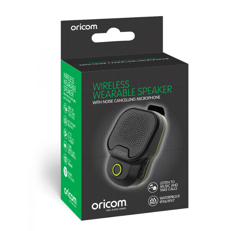 Load image into Gallery viewer, Oricom WBS01 Wireless Wearable Speaker
