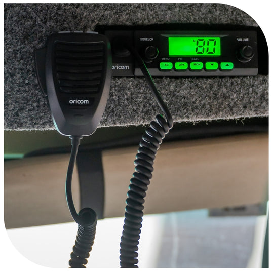 Oricom UHF025 UHF CB Radio + Black 6.5dBi Antenna