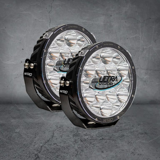 Ultra Vision Nitro 140 Maxx 9″ LED Driving Light (Pair)