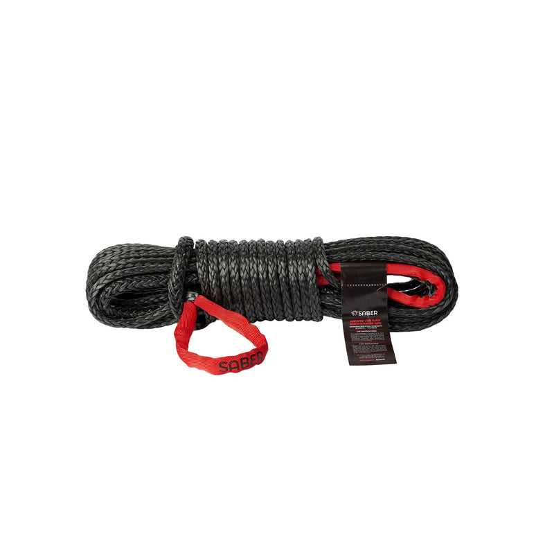 Load image into Gallery viewer, Saber Offroad 6,000KG SaberPro® 20m Black Winch Extension Rope (13,000lbs)
