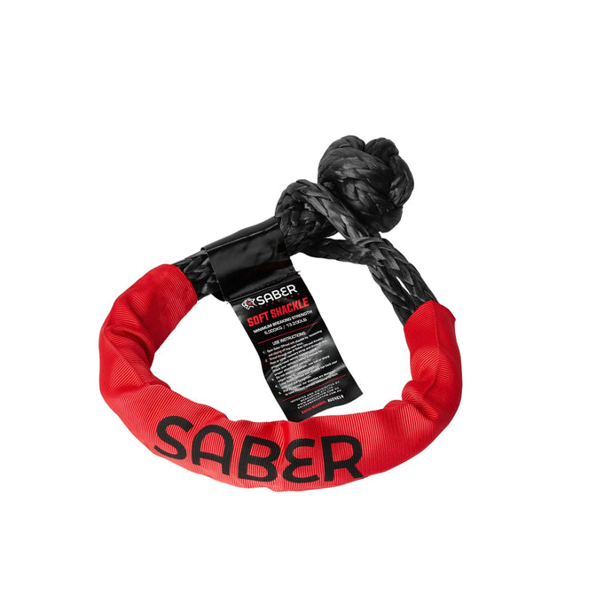 Saber Offroad 6,000kg Soft Shackle with Protective Sheath