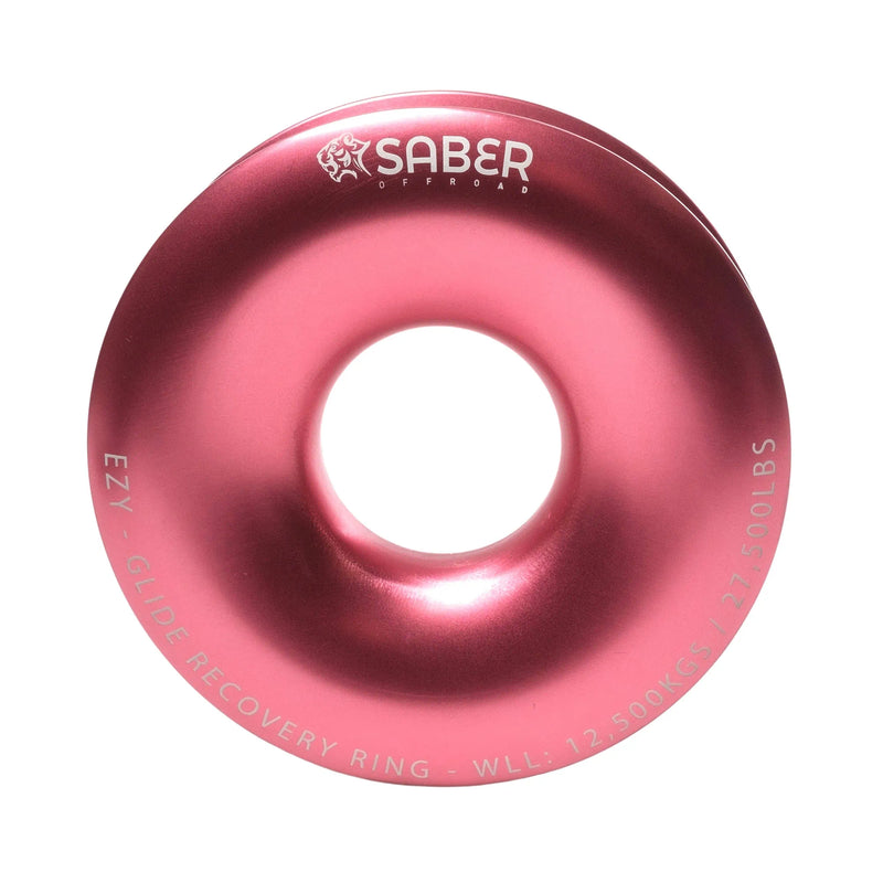 Load image into Gallery viewer, Saber Offroad Ezy-Glide Recovery Ring &amp; Bag - Pink
