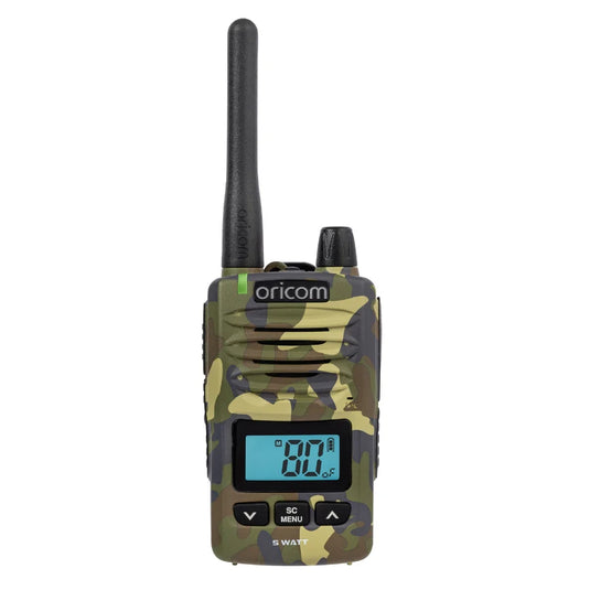Oricom DTXTP600 5 Watt IP67 Waterproof Handheld UHF CB Radio Trade Pack