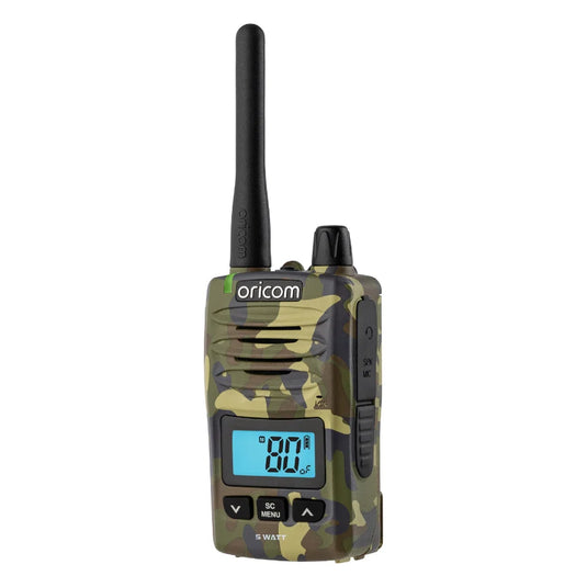 Oricom DTX600 Camo 5 Watt Handheld UHF CB Radio