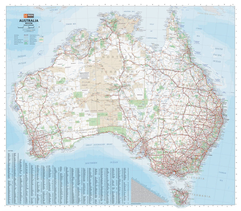 Load image into Gallery viewer, Hema 2 in 1 Twin Pack Australia and World Maps Australia
