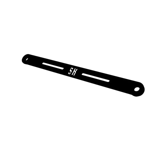 Holden Colorado RG 2012-2020 matte black fire extinguisher bracket passenger seat rail mount