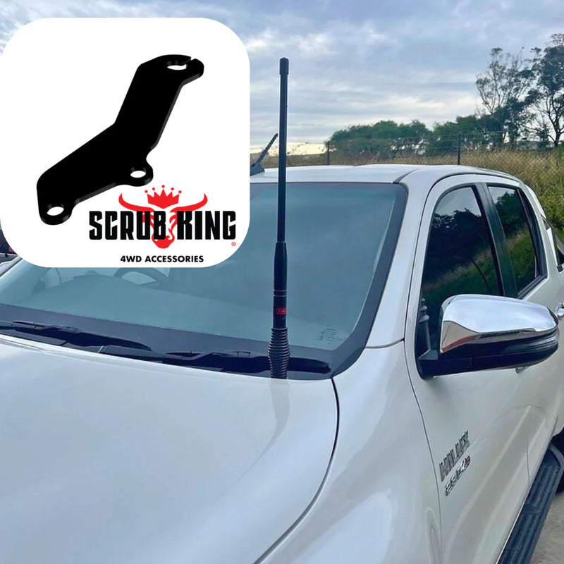 Load image into Gallery viewer, Toyota Fortuner 2015-On Bonnet Hinge UHF Antenna Bracket
