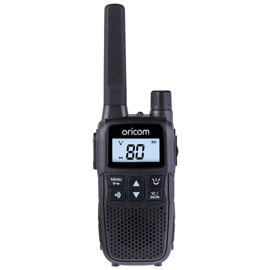 Oricom UHF025 UHF CB Radio + 6.5dBi Antenna + 2W Handheld UHF CB Radio