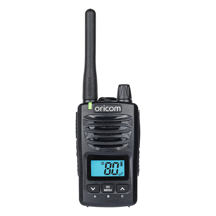 Oricom DTX600 Black 5 Watt Handheld UHF CB Radio