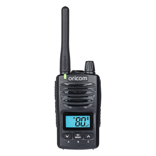 Oricom DTXTP600 5 Watt IP67 Waterproof Handheld UHF CB Radio Trade Pack