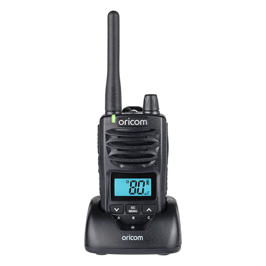 Oricom DTX600 Black 5 Watt Handheld UHF CB Radio