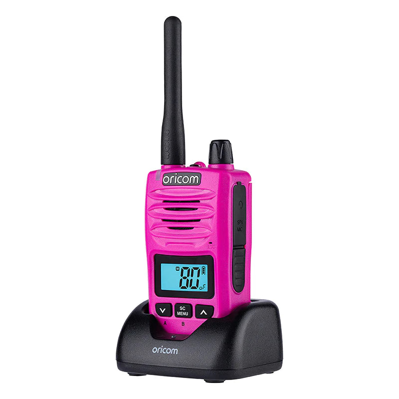 Load image into Gallery viewer, Oricom DTX600 Pink 5 Watt Handheld UHF CB Radio
