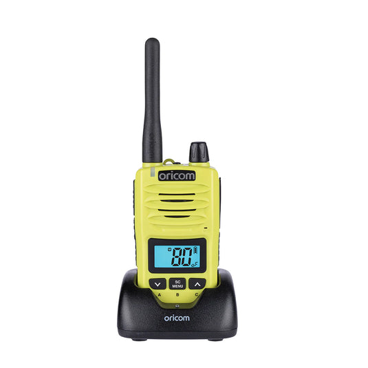 Oricom DTX600 Lime 5 Watt Handheld UHF CB Radio 