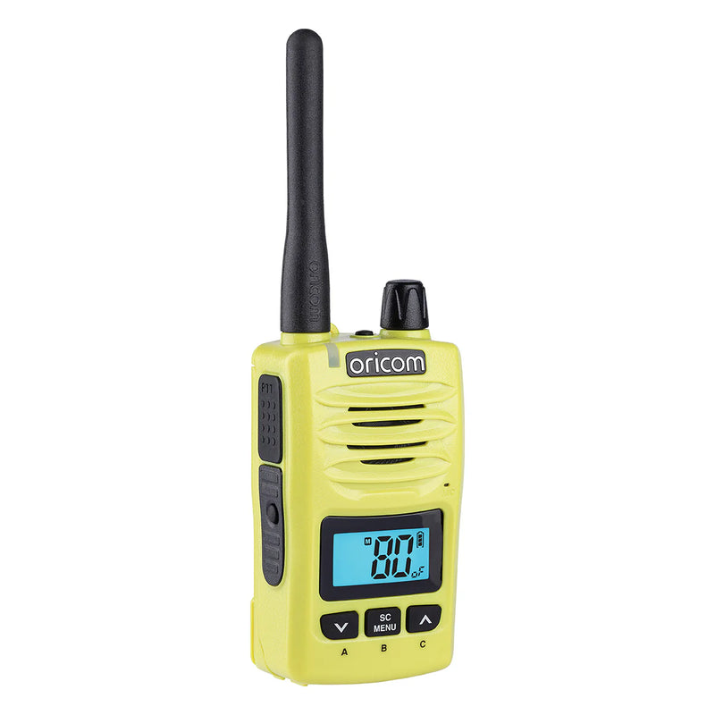 Load image into Gallery viewer, Oricom DTX600 Lime 5 Watt Handheld UHF CB Radio 

