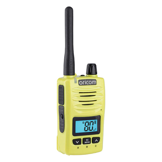 Oricom DTX600 Lime 5 Watt Handheld UHF CB Radio 