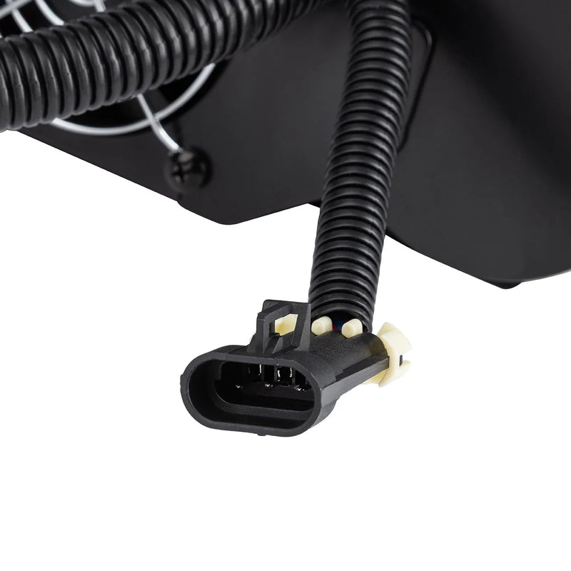 Load image into Gallery viewer, Close-up of a black electrical connector on a white background
